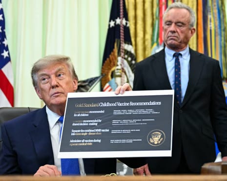 Який вплив матимуть рекомендації Дональда Трампа щодо дитячих вакцин у США та світі