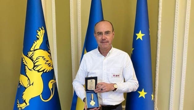 Почесного консула України в Нідерландах відзначили нагородою Львівської обласної ради