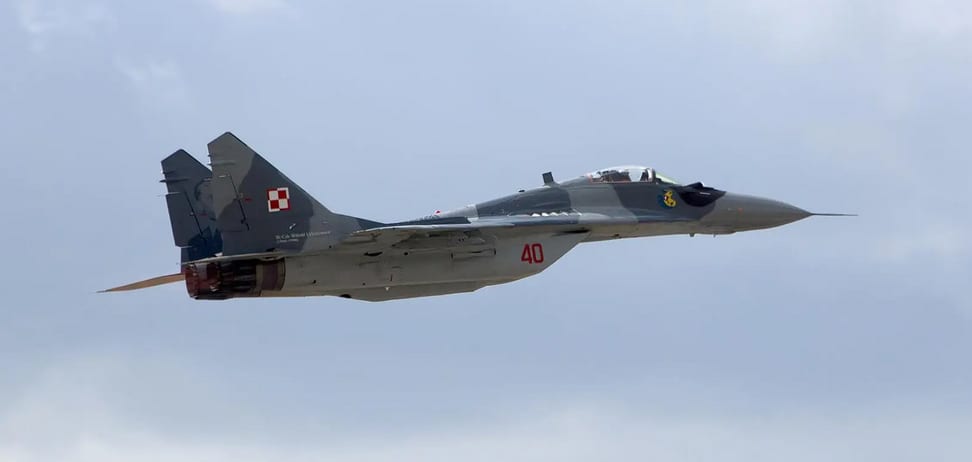 У польського МиГ-29, який планували передати Україні, відмовили гальма: подробиці інциденту