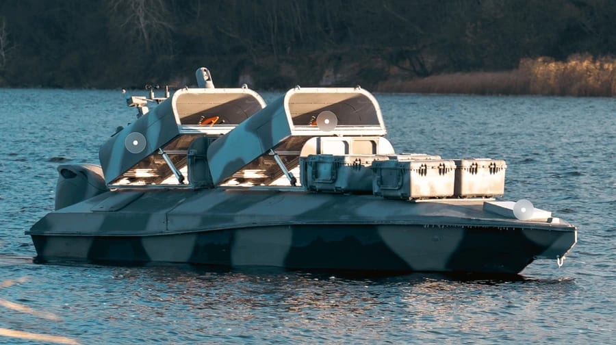 У морські дрони Katran інтегрують БПЛА для ударів углиб прибережної території ворога