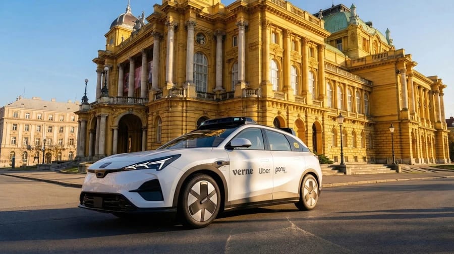 Uber планує запустити 2000 роботаксі китайської Pony.ai в Європі