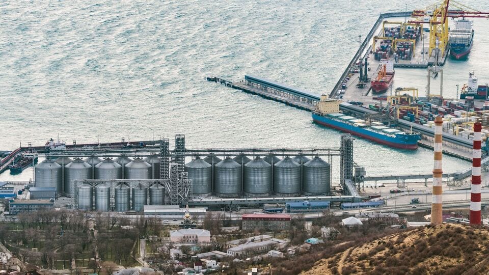 Третій великий зерновий термінал Новоросійська зупинився після ударів ЗСУ